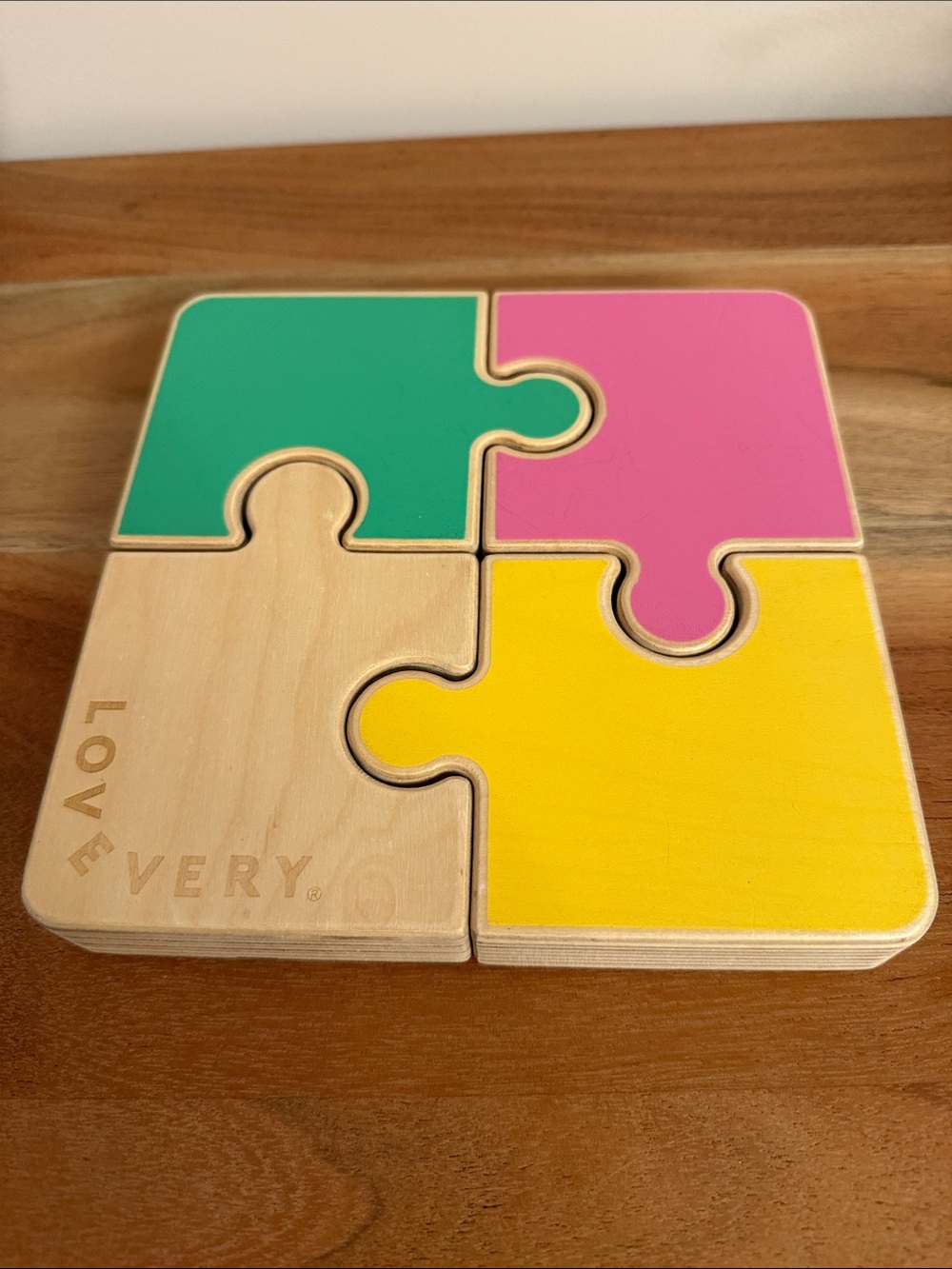 Lovevery chunky Color Block jigsaw Puzzle companion kit 22 months